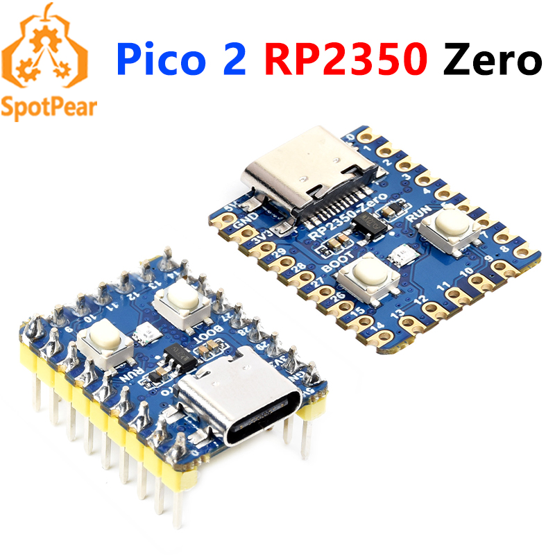 Raspberry Pi Pico 2 RP2350-Zer - đánh giá và giá Pi Zero
