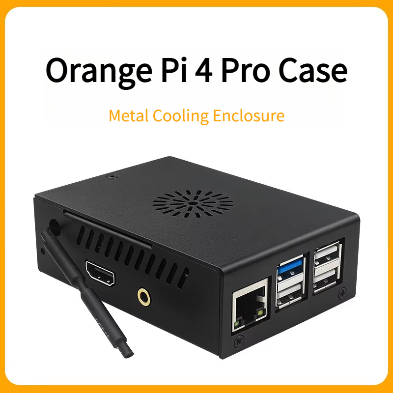 Orange Pi 4 Pro Aluminum Metal - đánh giá và giá Pi 4 Case