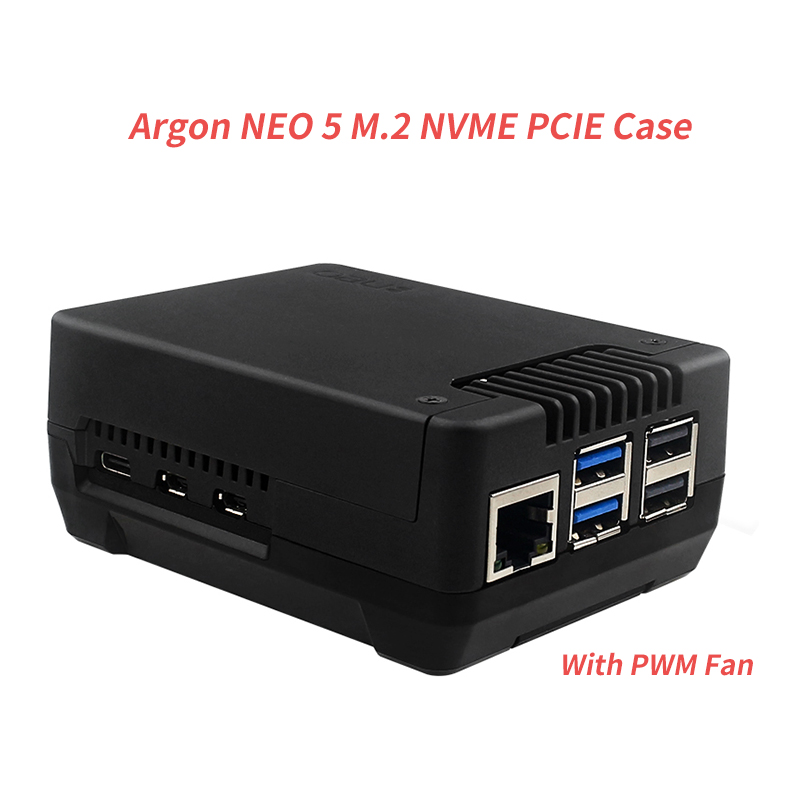 Argon NEO 5 M.2 NVME PCIE Case - đánh giá và giá Pi 5 Case