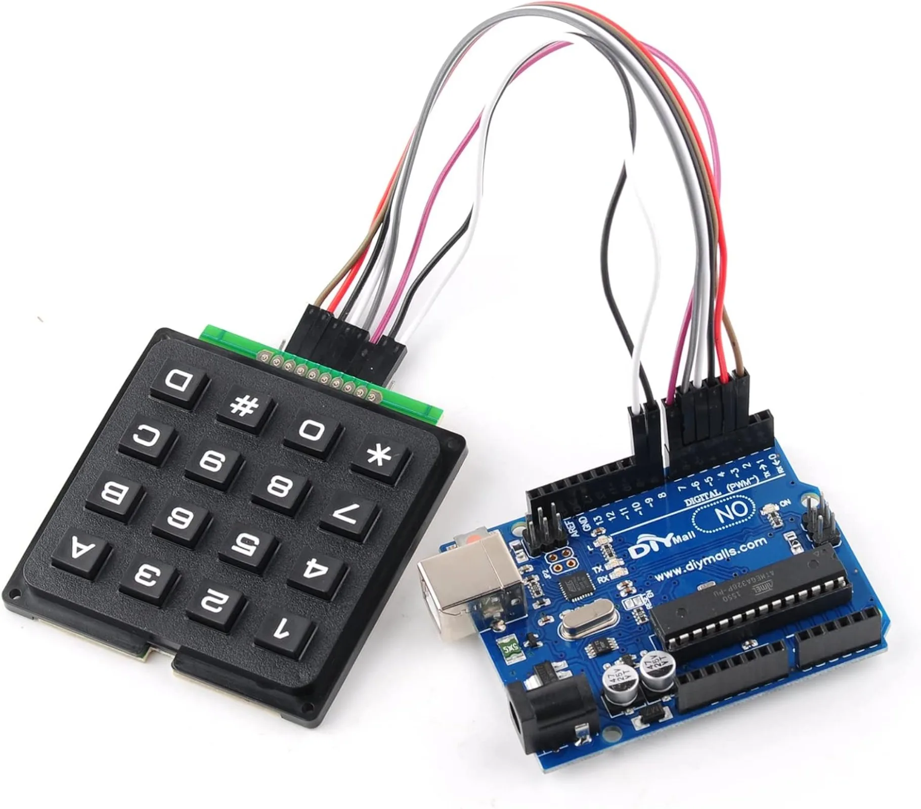 4x4 Matrix Membrane Keypad 16  - đánh giá và giá Arduino Kit