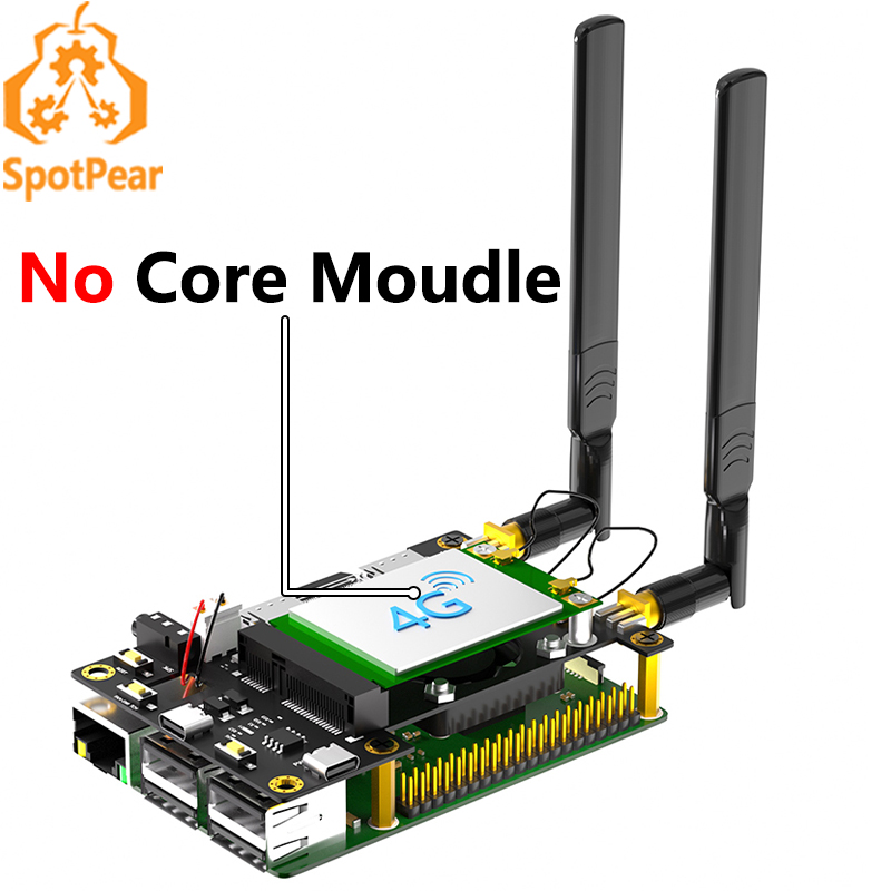 Raspberry Pi 3G/4G & LTE HAT M - đánh giá và giá Pi Cooler