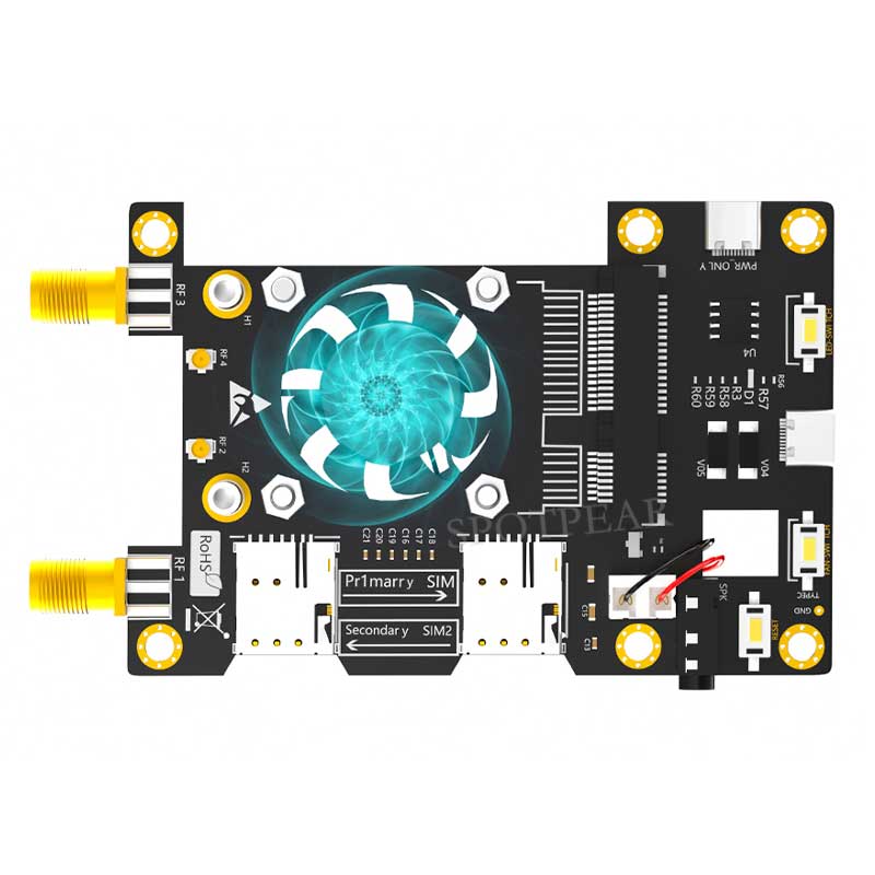 Raspberry Pi 3G/4G & LTE HAT M - đánh giá và giá Pi Cooler