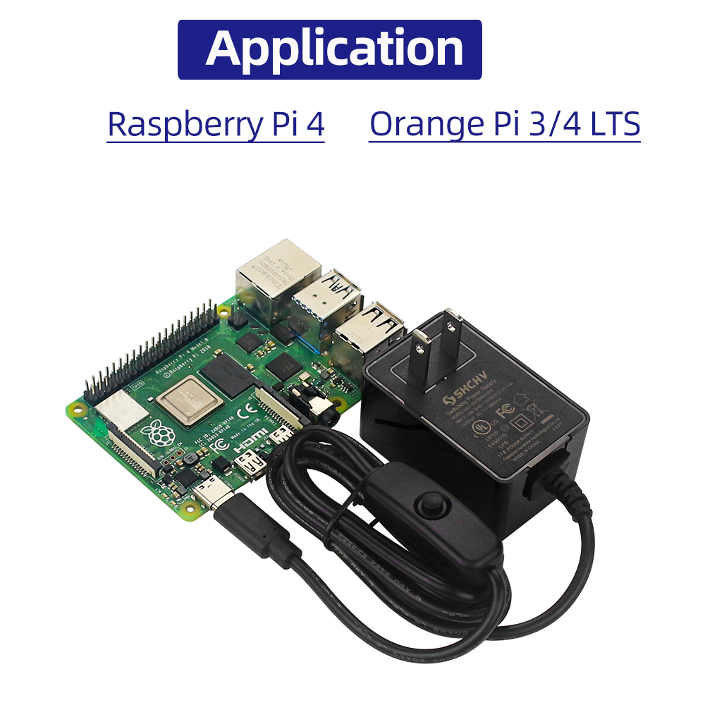 Raspberry Pi 5V 3A Power Suppl - đánh giá và giá Pi Power Supply