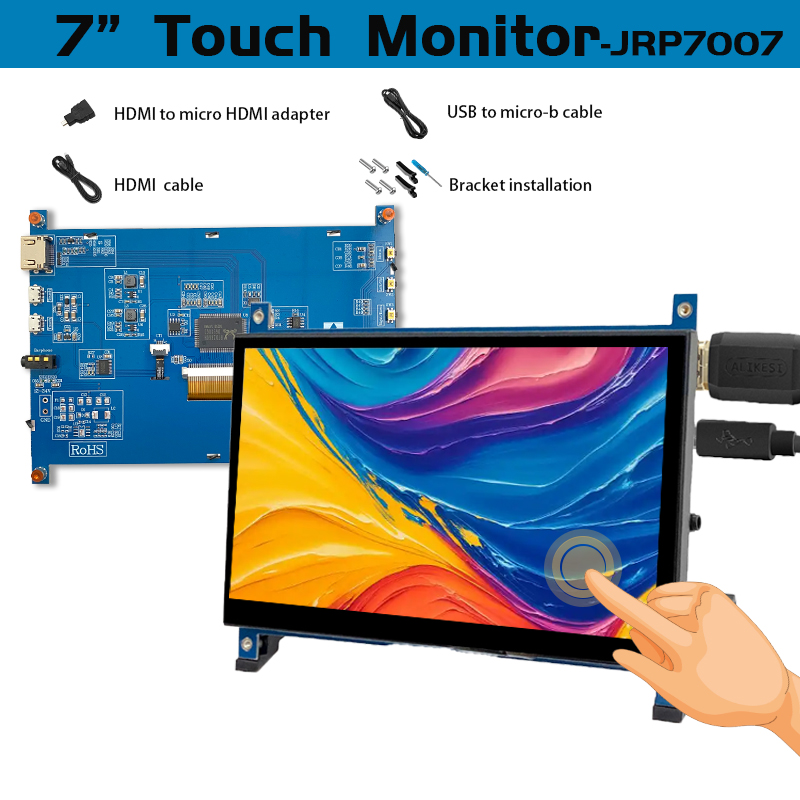 Màn Hình IPS 7Inch Màn Hình AI - đánh giá và giá Raspberry Pi 4