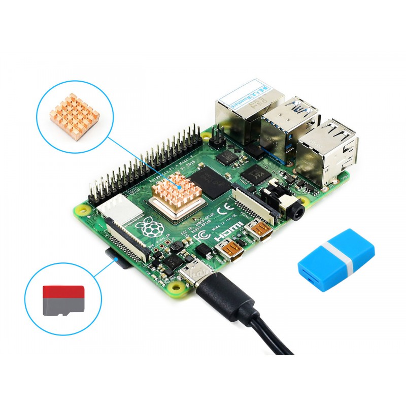 Raspberry Pi 4 Model B Starter - đánh giá và giá Raspberry Pi 4