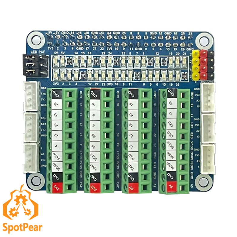 Raspberry Pi PCF8591 Mở Rộng B - đánh giá và giá Pi Cooler