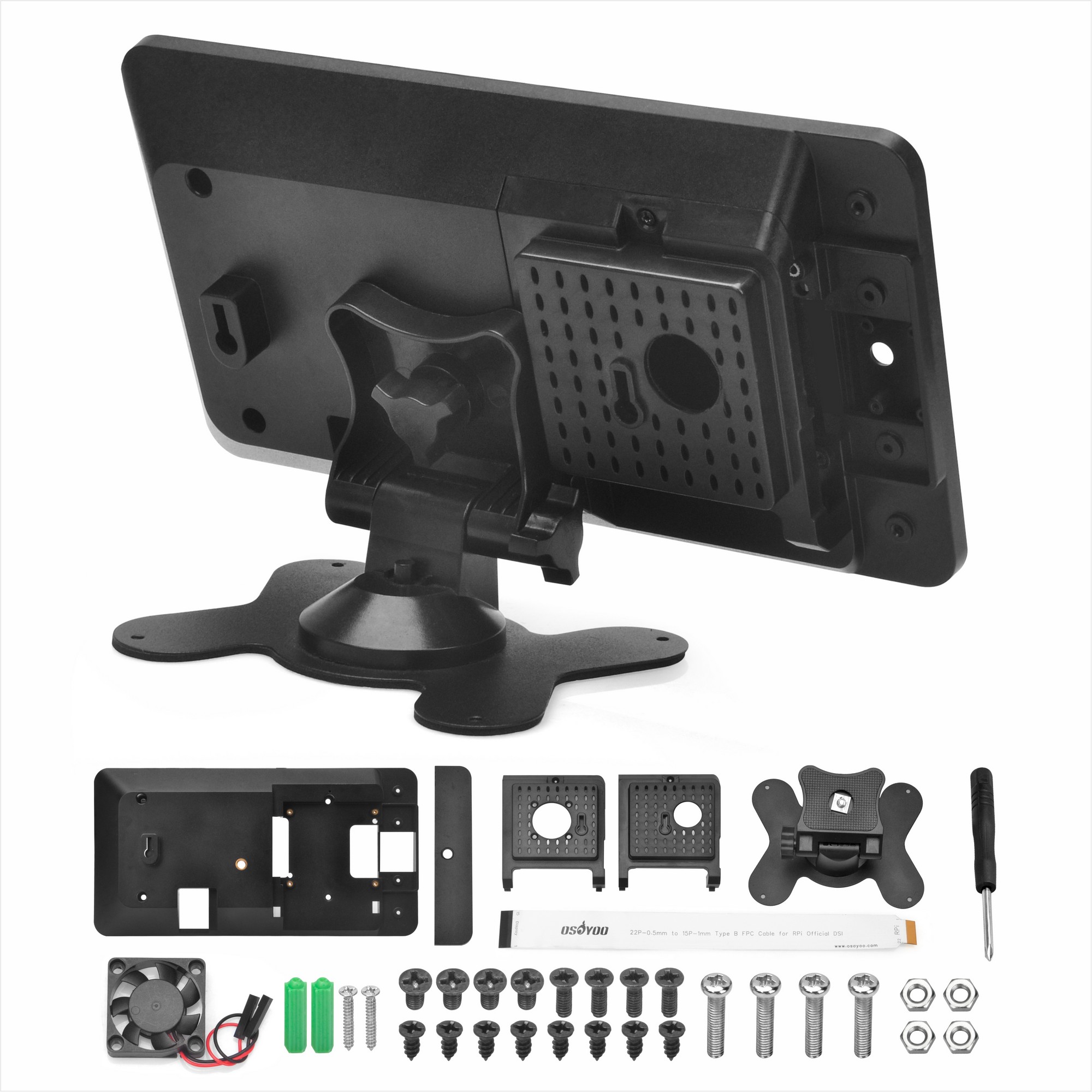 OSOYOO PiStudio Case for Raspb - đánh giá và giá Pi 4 Case