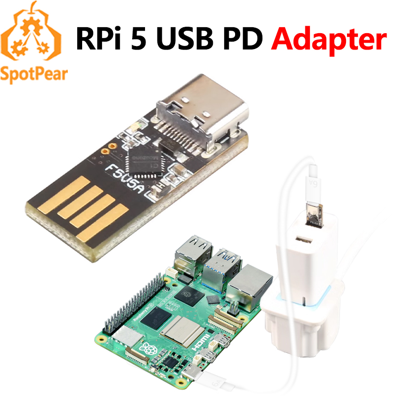 Raspberry Pi 5 USB A C Mini PD - đánh giá và giá Pi Power Supply