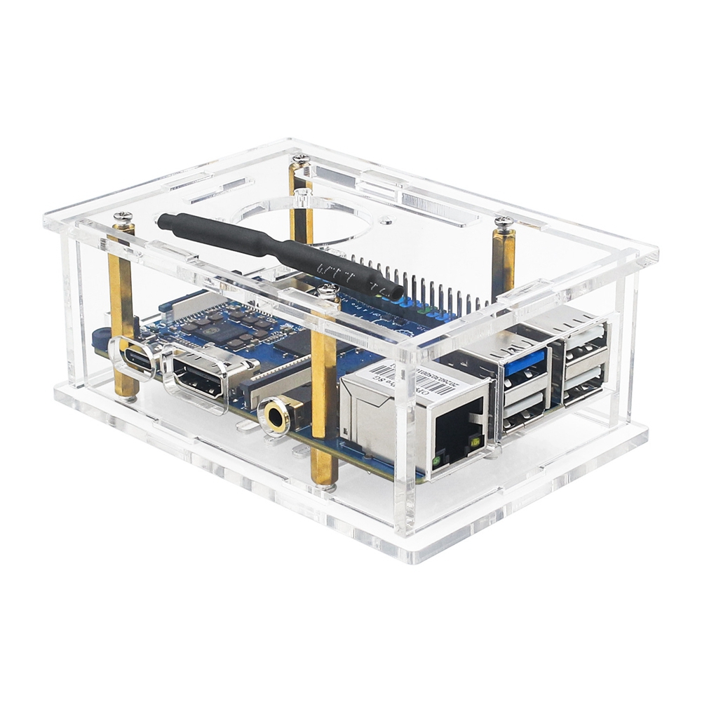 B27B Cooling Fan& Acrylic Prot - đánh giá và giá Pi 4 Case