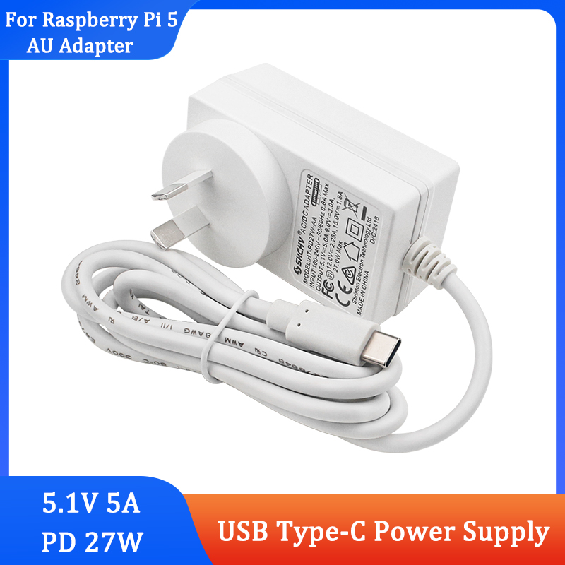 Raspberry Pi 5 PD 27W Power Su - đánh giá và giá Pi Power Supply