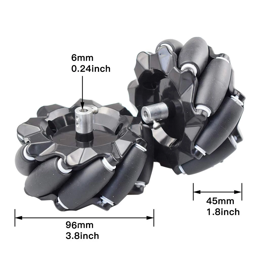 20KG Payload Mecanum Wheel Rob - đánh giá và giá Raspberry Pi Kit