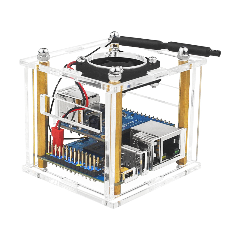 Orange Pi Zero 3 Acrylic Case  - đánh giá và giá Pi Power Supply