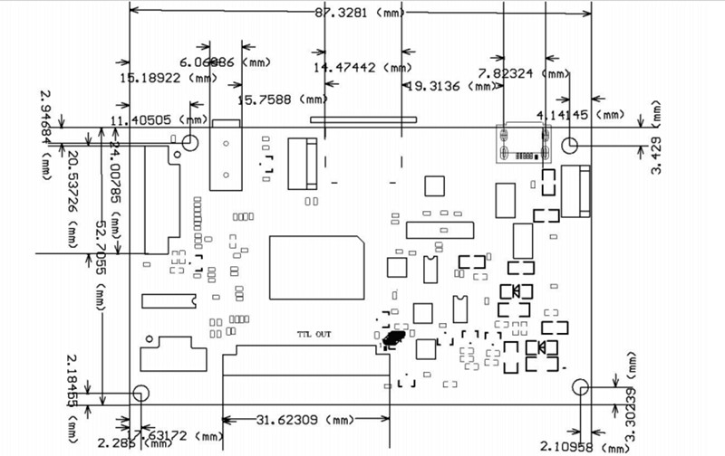HDMI + Audio 40pin LCD Driver  - đánh giá và giá Raspberry Pi Kit