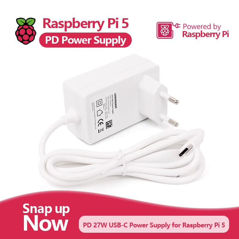 Raspberry Pi 5 PD Power Adapte - đánh giá và giá Pi Power Supply