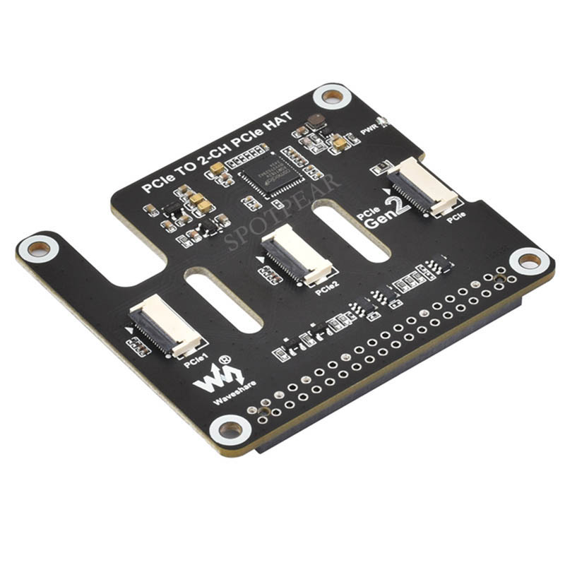 Raspberry Pi 5 PCIe to 2-CH PC - đánh giá và giá Pi 5 Case