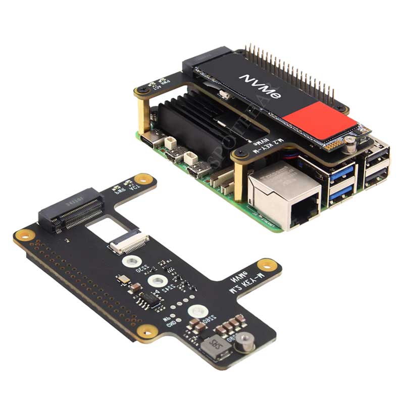 Raspberry Pi 5 X1015 PCIe to M - đánh giá và giá Pi 5 Case