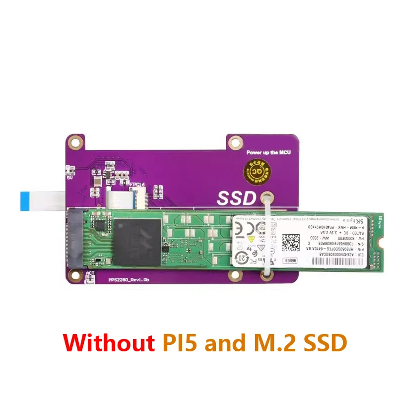 Raspberry Pi 5 PCIe to M.2 NVM - đánh giá và giá Pi Cooler