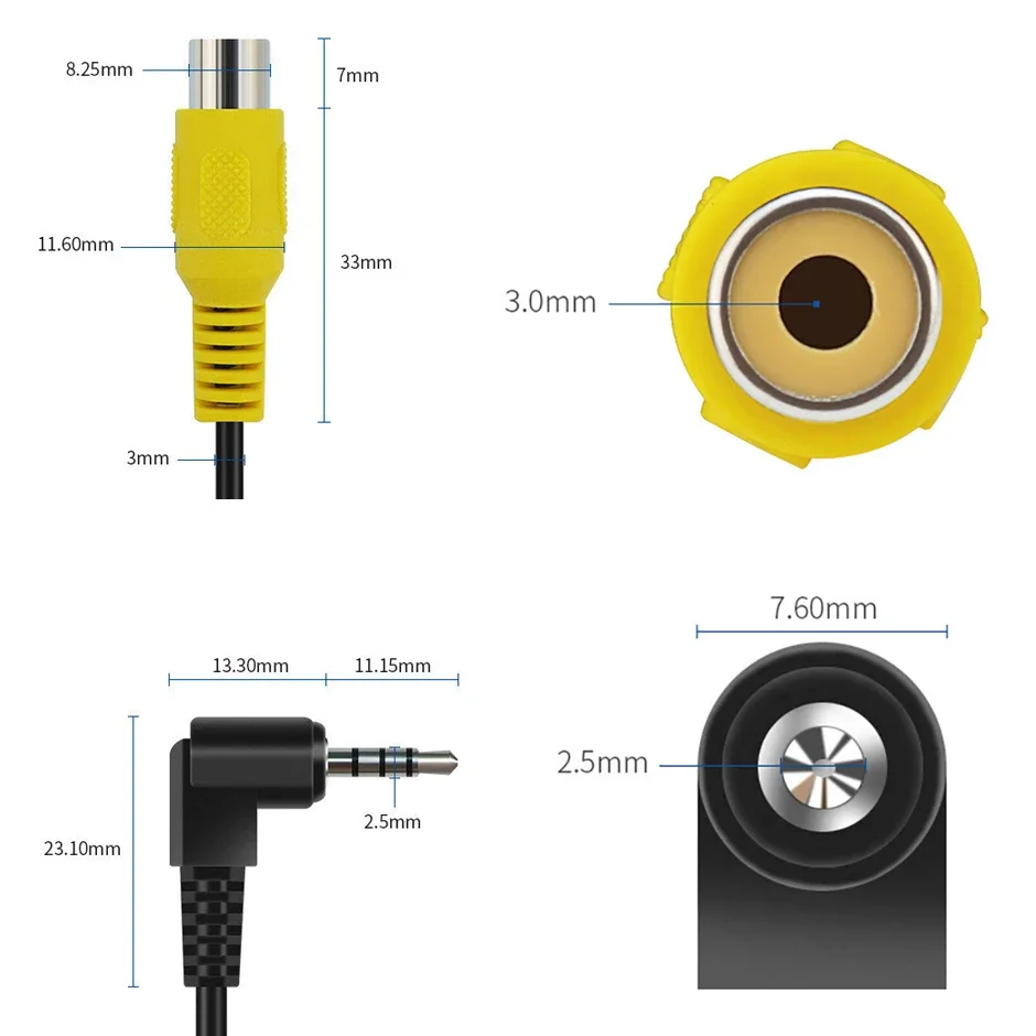 AV in Video Cable Adapter 2.5m - đánh giá và giá Pi Camera Cable