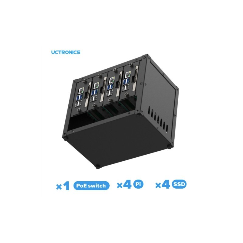 UCTRONICS Raspberry Pi Cluster - đánh giá và giá Raspberry Pi 4